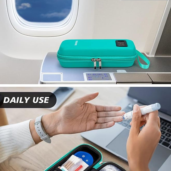 Insulin Cooler Travel Case with Temperature Display