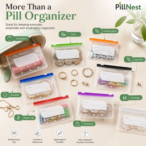 PillNest - Organized health, wherever you go.